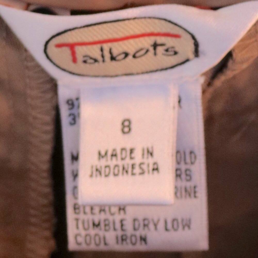 Talbots Tan Women's Trousers - Picture 4 of 6